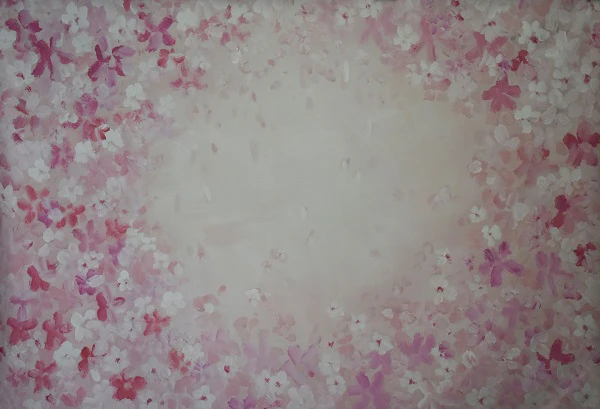 Kate Abstract Pink Flowers Children Backdrop for Photography