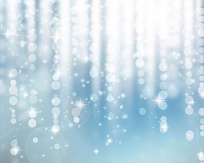 Kate Blue Wall White Light Spot Glitter Backdrops for Photography