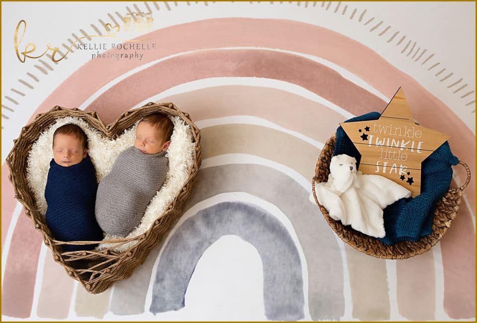 Kate Boho Rainbow Fleece Backdrop Designed by Mandy Ringe Photography - Image 6
