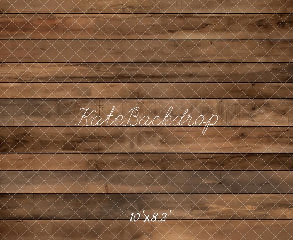 Kate Brown Wood Plank Texture Floor Backdrop Designed by Kate Image - Image 6