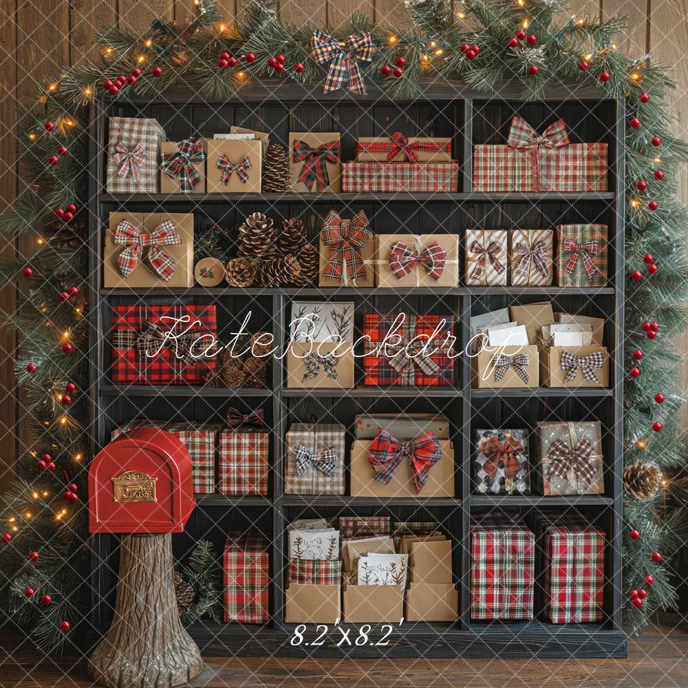 Kate Christmas Presents Cabinet Backdrop Designed by Mini MakeBelieve - Image 5