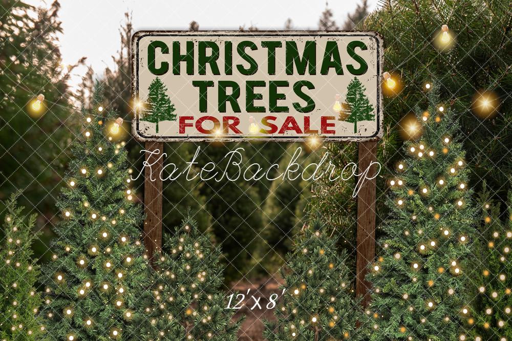 Kate Christmas Trees Backdrop for Photography Designed By JS Photography - Image 12