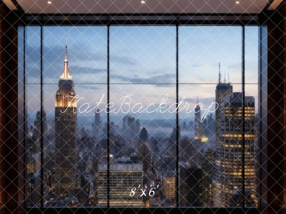 Kate Cityscape Large Window Evening Backdrop Designed by Vertigo Productions - Image 3