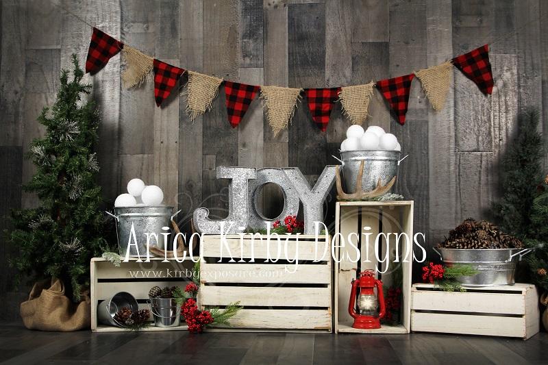 Kate Dreaming Christmas Backdrop designed by Arica Kirby - Image 2