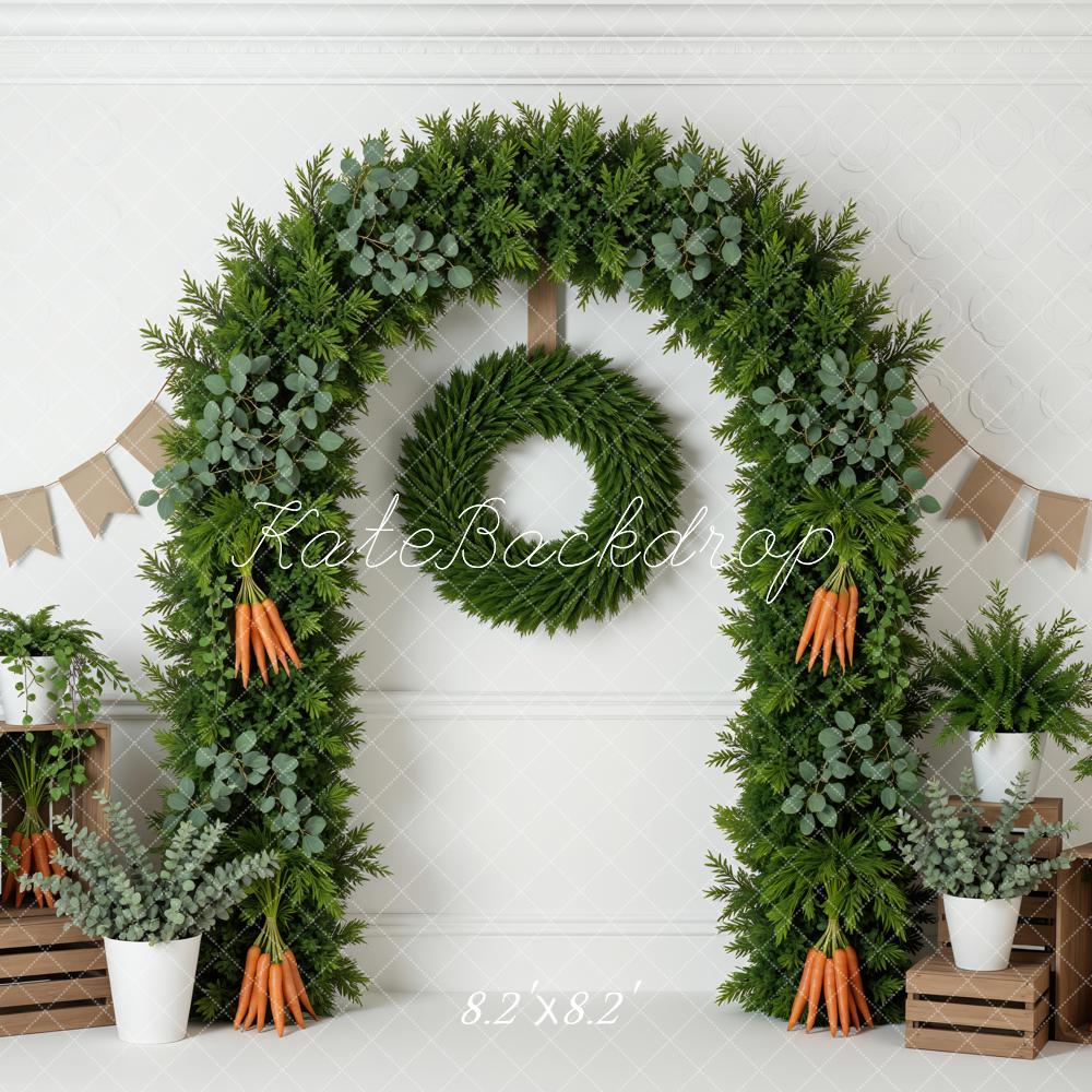 Kate Easter Carrots Crates Greenery Backdrop Designed by Mini MakeBelieve - Image 5