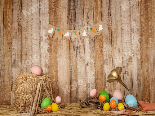 Kate Easter Eggs Wood Wall Backdrop Designed by Jia Chan Photography
