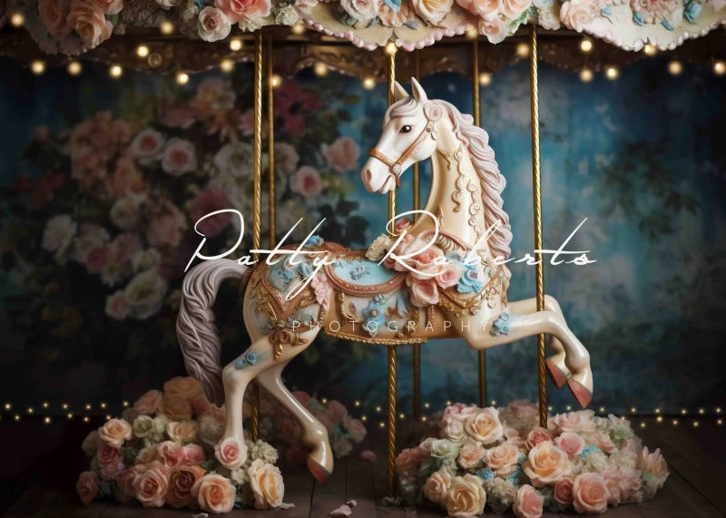 Kate Festival Horse Backdrop Designed by Patty Robert - Image 2