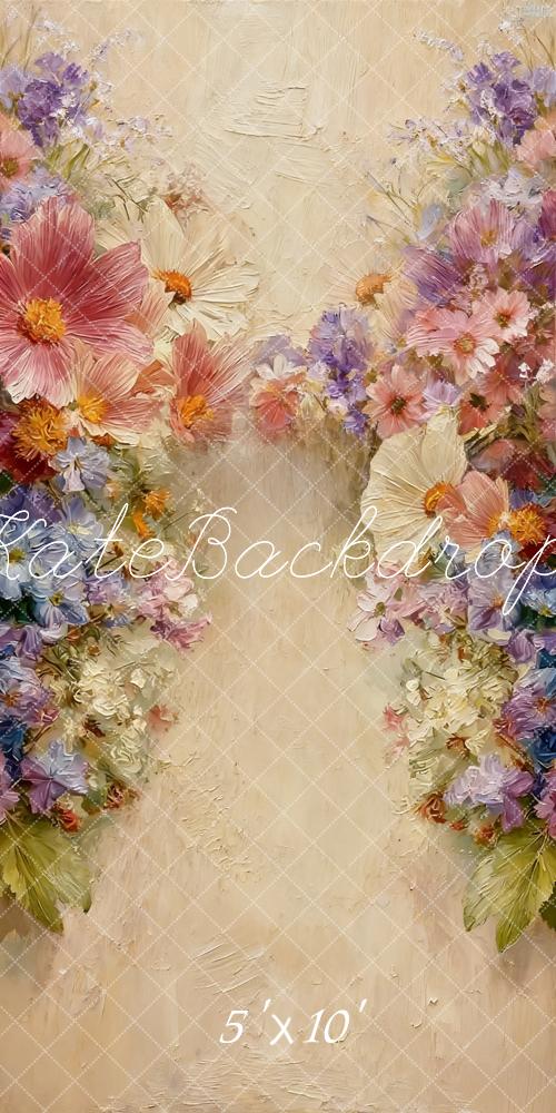 Kate Fine Art Floral Pastel Texture Backdrop Designed by Chain Photography - Image 8