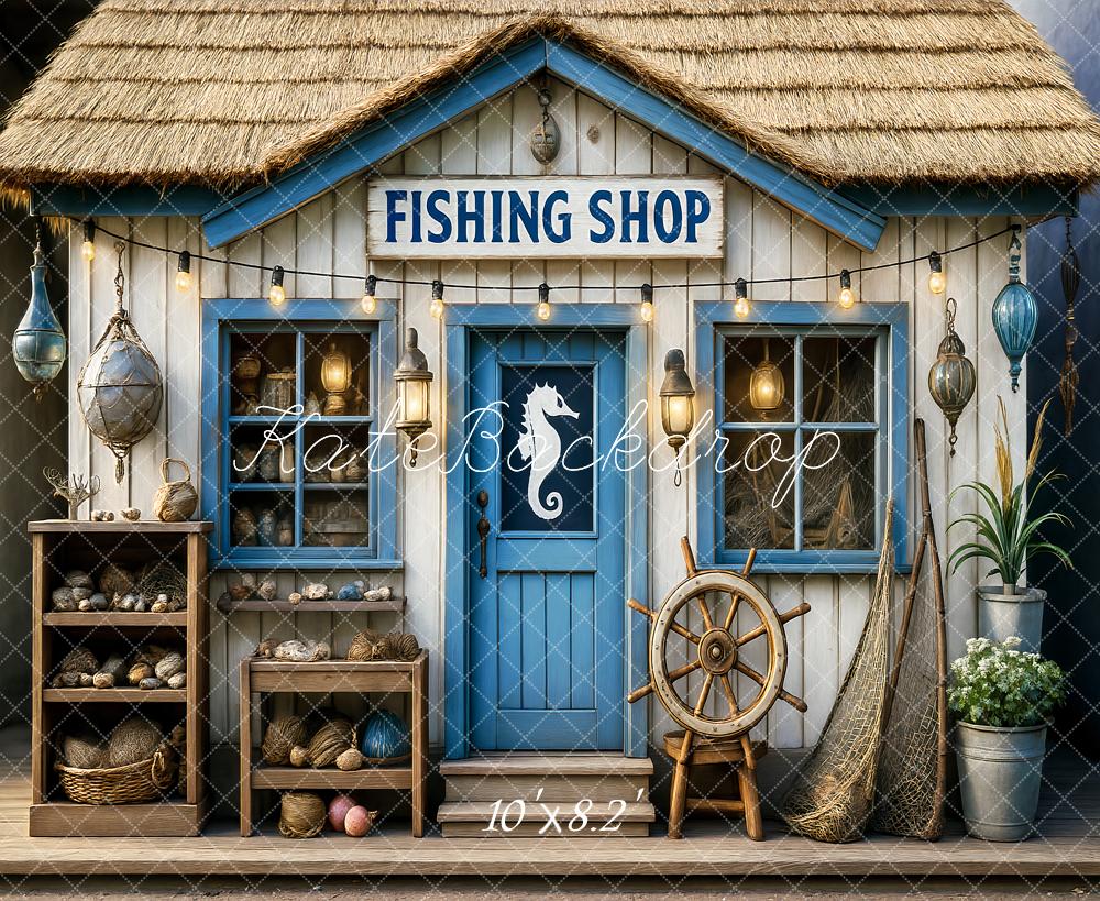 Kate Fishing Shop Backdrop Designed by Ashley Paul - Image 7