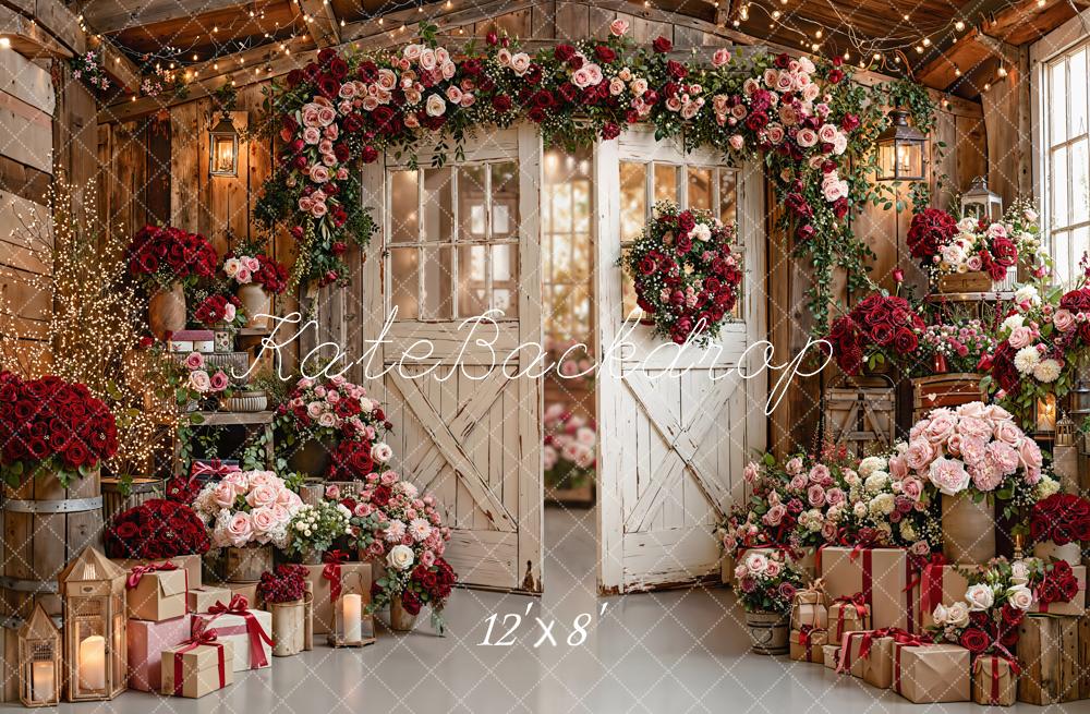 Kate Floral Arch Rustic Gifts Door Backdrop Designed by Emetselch - Image 8