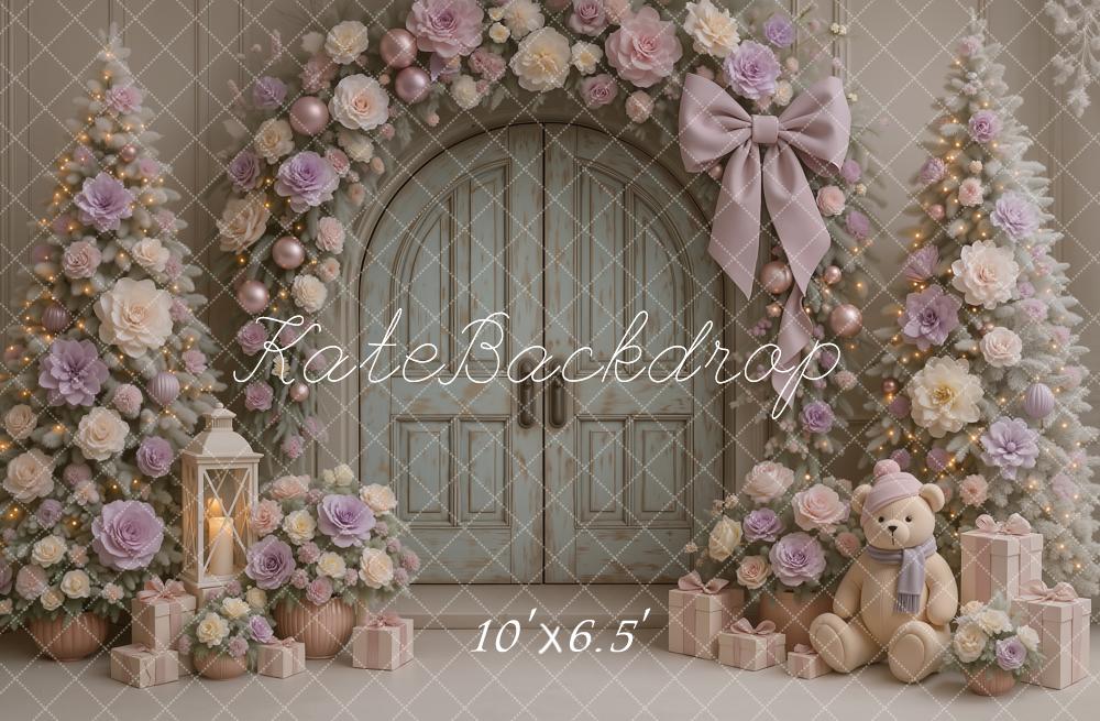 Kate Floral Arch Pastel Door Gifts Backdrop Designed by Ashley Paul - Image 4