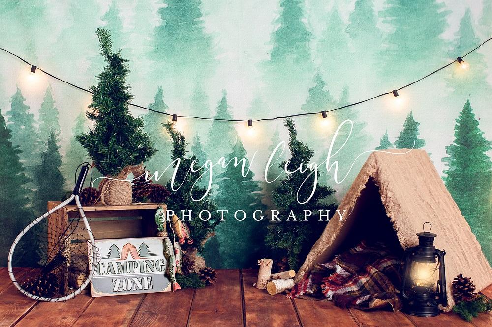 Kate Forest Camping Children Backdrop Designed by Megan Leigh Photography - Image 2
