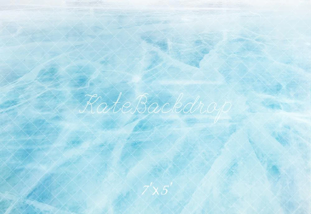 Kate Ice Blue Texture Backdrop Designed by Emetselch