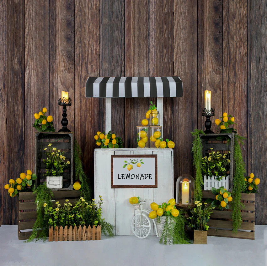 Kate Summer Lemon Stand Backdrop Designed by Jia Chan Photography - Image 7