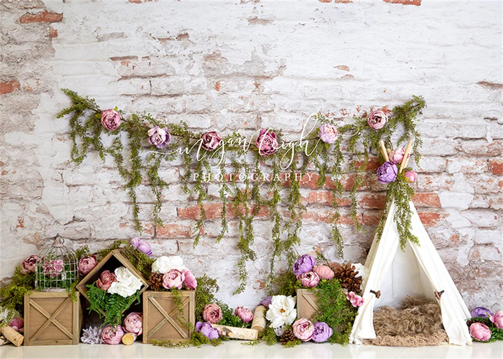 Kate Madeline Floral Backdrop Designed by Megan Leigh Photography