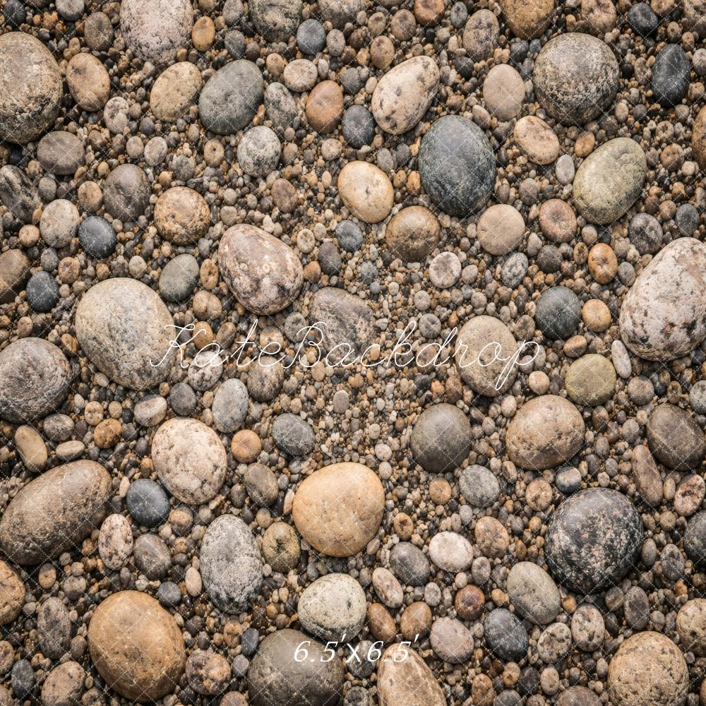 Kate Pebble Stone Ground Floor Backdrop Designed by Vertigo Productions - Image 2