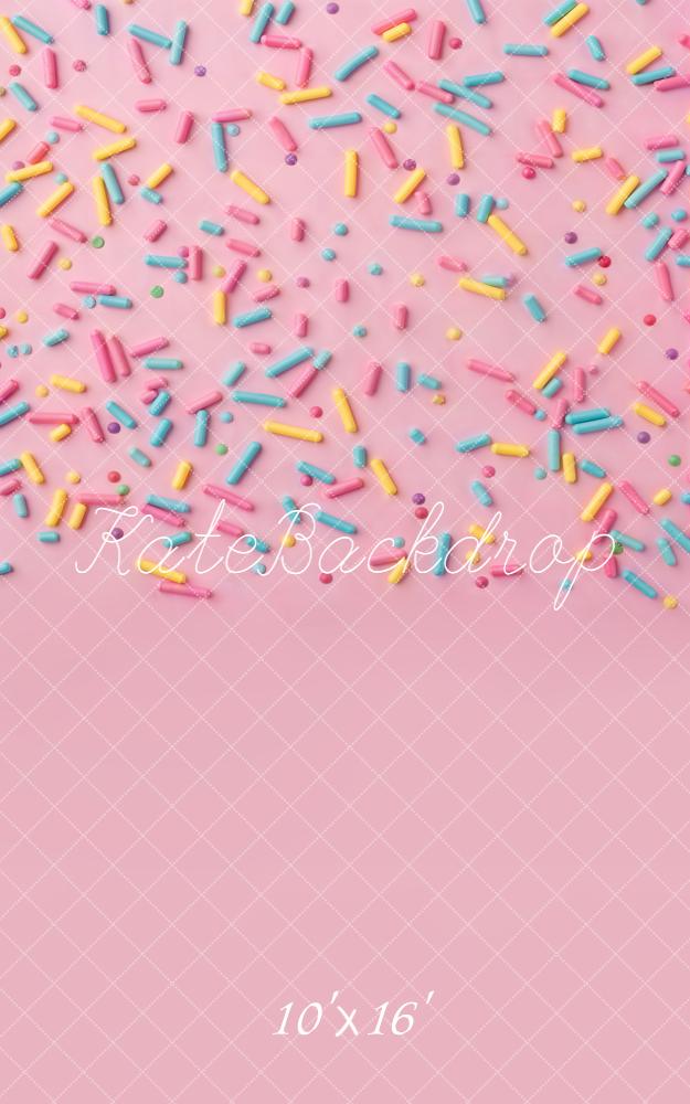 Kate Pink Candy Sprinkles Backdrop Designed by Kate Image - Image 11