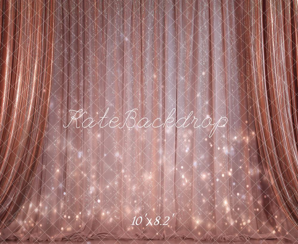 Kate Pink Glitter Curtain Sparkle Backdrop Designed by Angela Marie Photography - Image 6