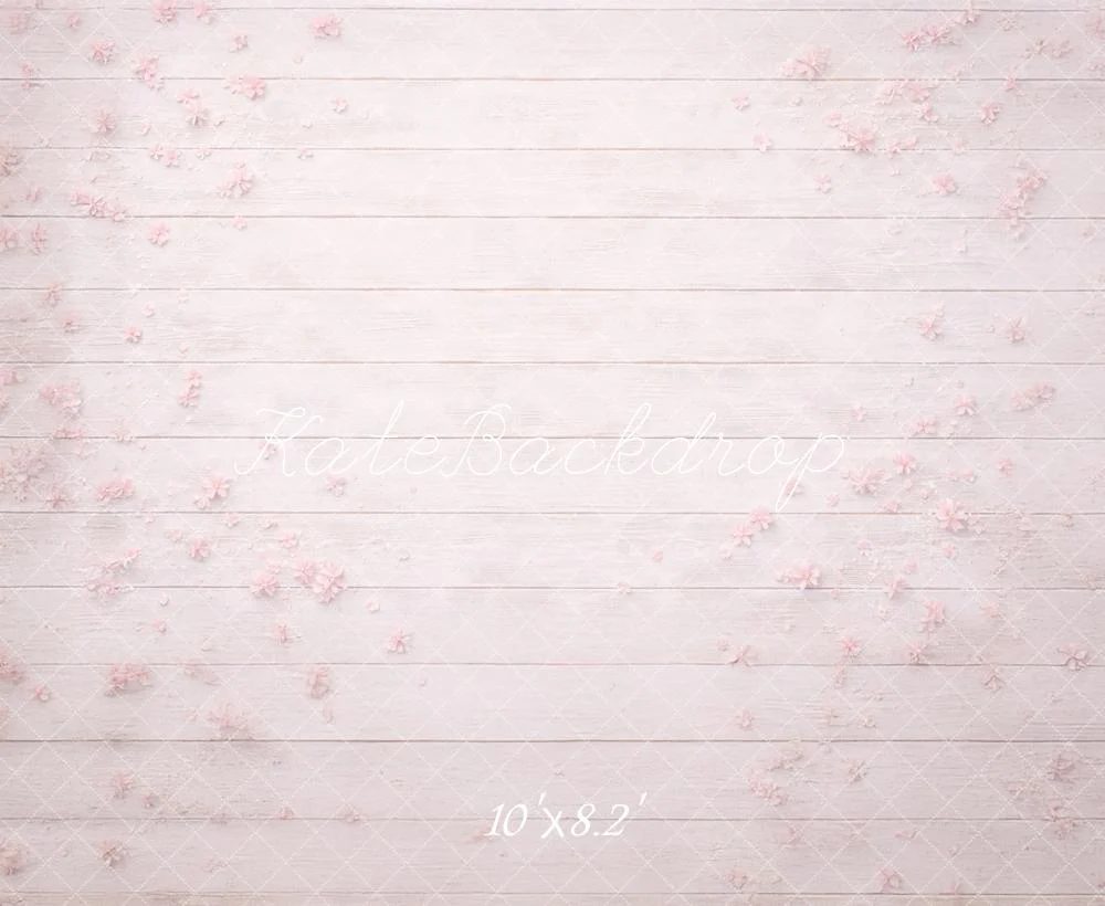 Kate Pink Wooden Planks Backdrop Designed by Mandy Ringe Photography - Image 6