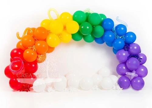 Kate Rainbow Arch Backdrop Designed by Chrissie Green