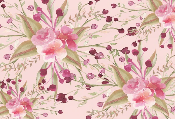 Kate  Redberry Flower Backdrop for Photography Designed By Leann West - Image 2