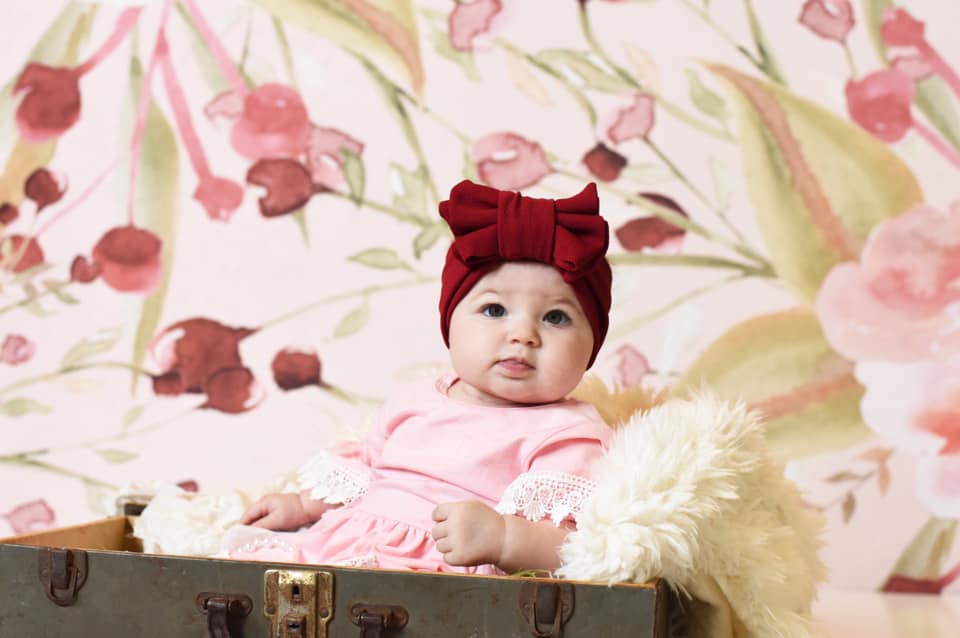 Kate  Redberry Flower Backdrop for Photography Designed By Leann West - Image 6