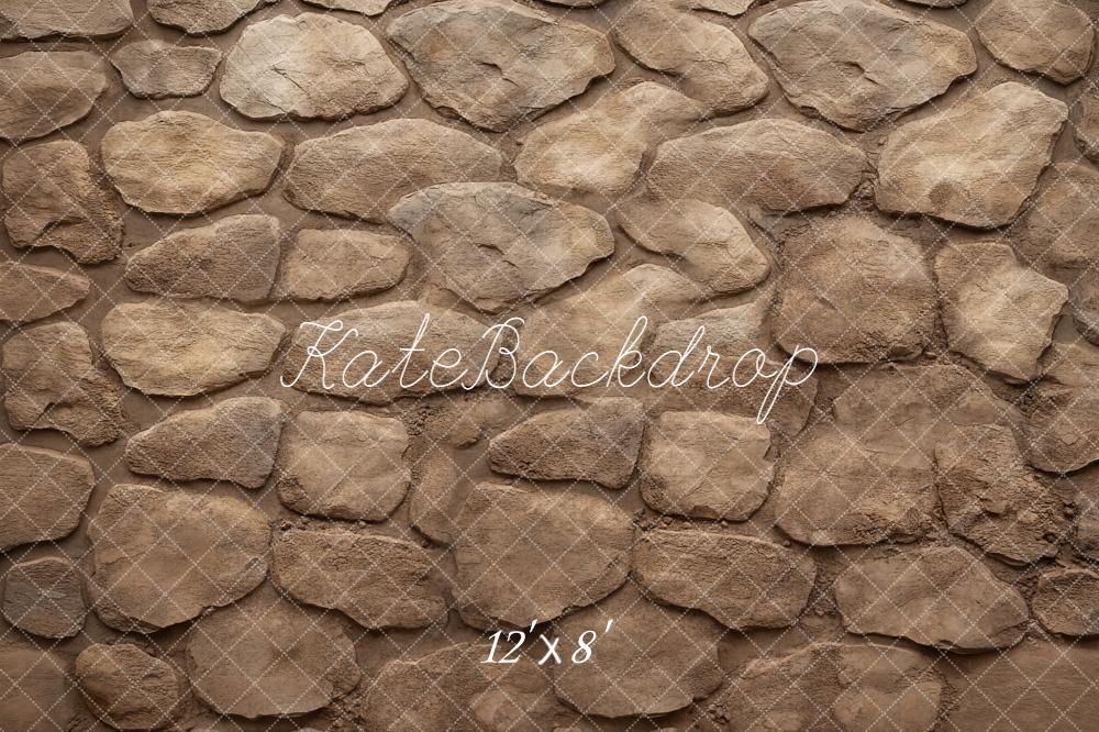 Kate Retro Stone Texture Fleece Backdrop Designed by Emetselch - Image 4