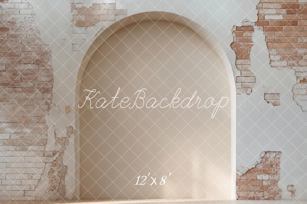 Kate Retro Wall Archway Brick Backdrop Designed by Emetselch - Image 8