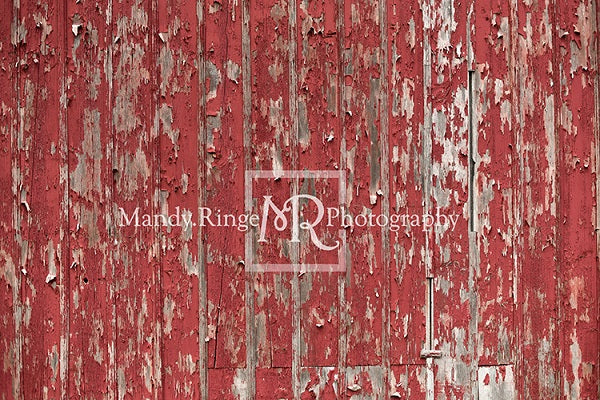 Kate Rustic Red Barn Wood Backdrop for Photography Designed By Mandy Ringe Photography - Image 2