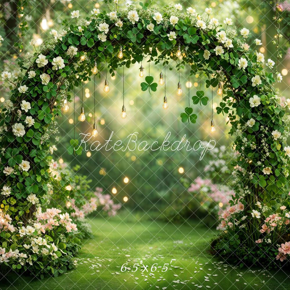 Kate Shamrock Arch Fairy Forest Backdrop Designed by Emstselch - Image 2