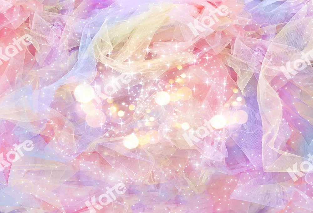 Kate Shiny Pink Fantasy Princess Backdrop Designed by GQ