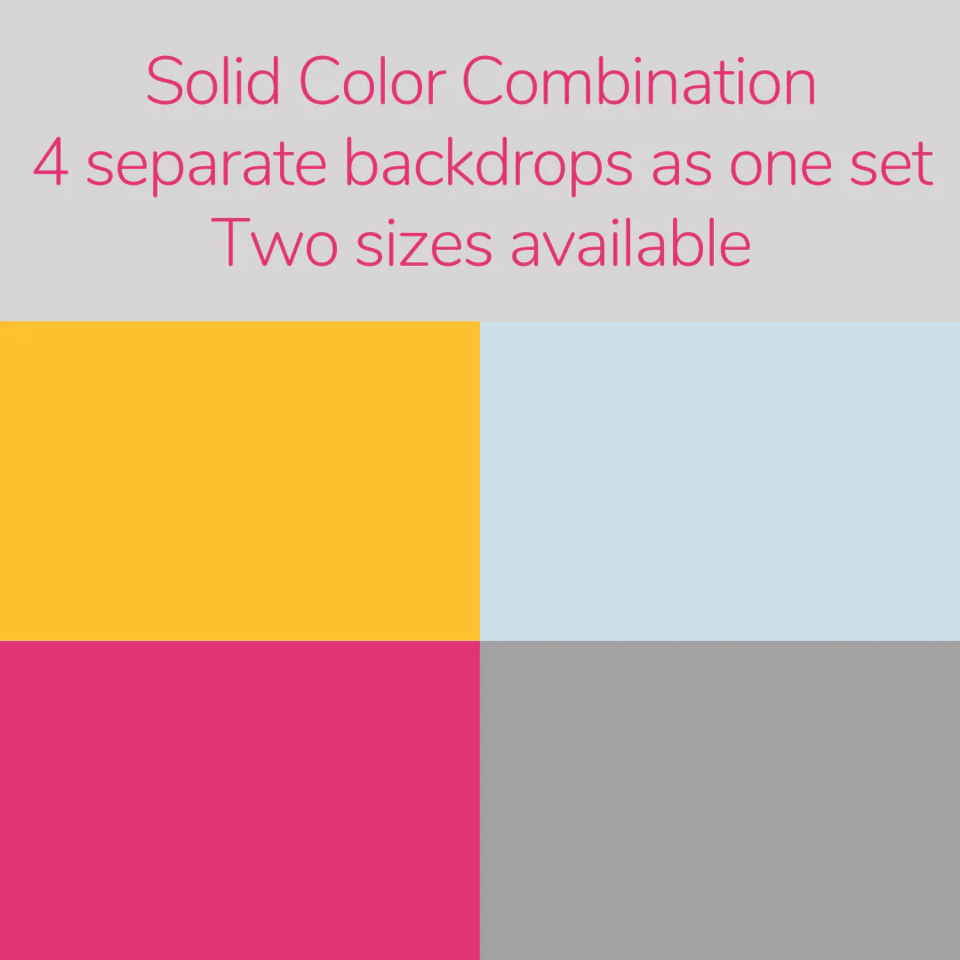 Kate Solid Color Combination Backdrops for Photography