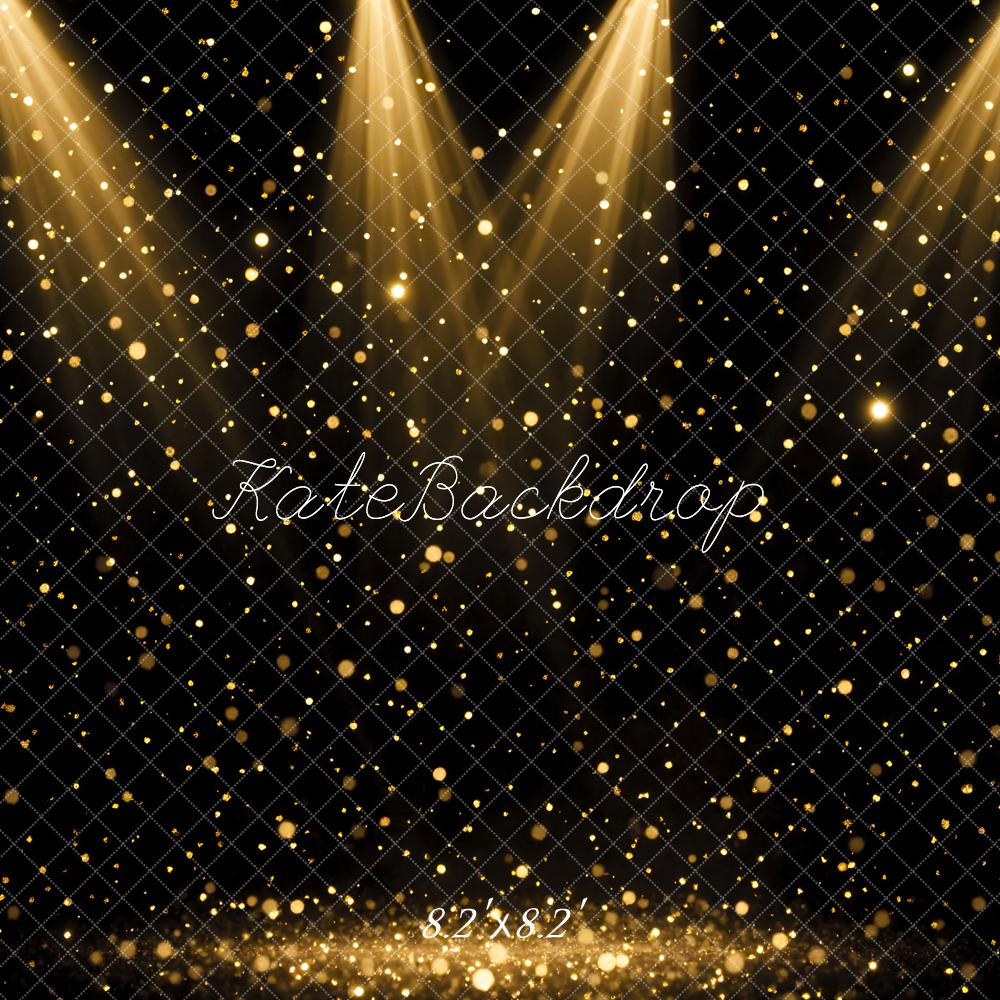 Kate Spotlight Gold Bokeh Black Backdrop Designed by Mini MakeBelieve - Image 5