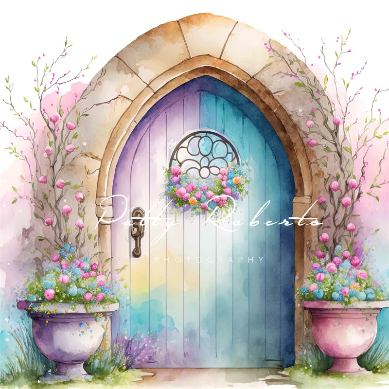 Kate Spring Enchanted Door Backdrop Designed by Patty Robert - Image 2