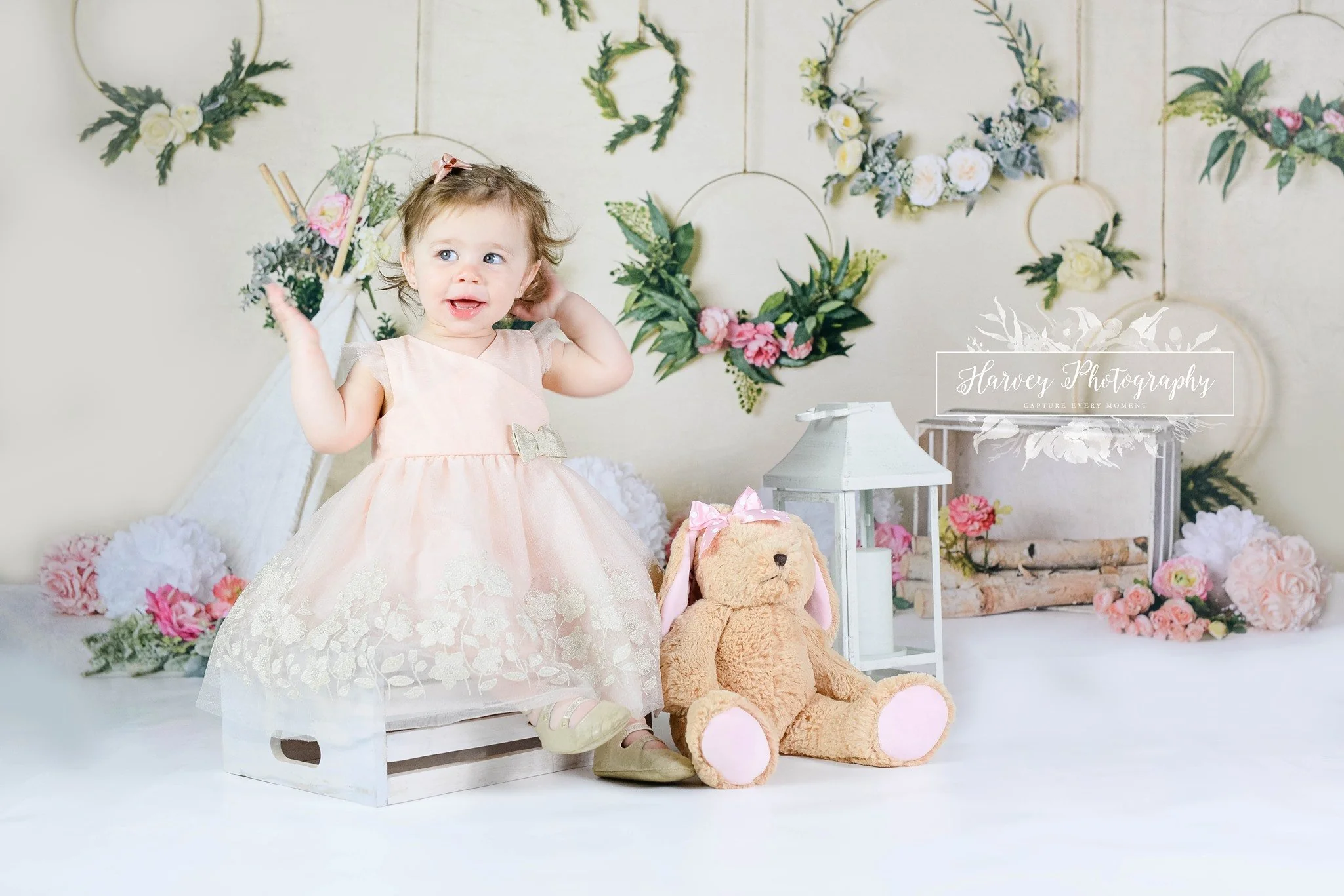 Kate Spring Flowers Camping Children Backdrop Designed by Mandy Ringe Photography - Image 8