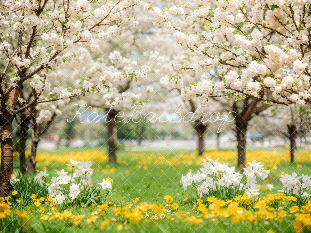 Kate Spring Flowers Meadow Backdrop Designed by Chain Photography - Image 3