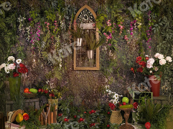 Kate Spring Garden Flower Backdrop Designed by Jia Chan Photography