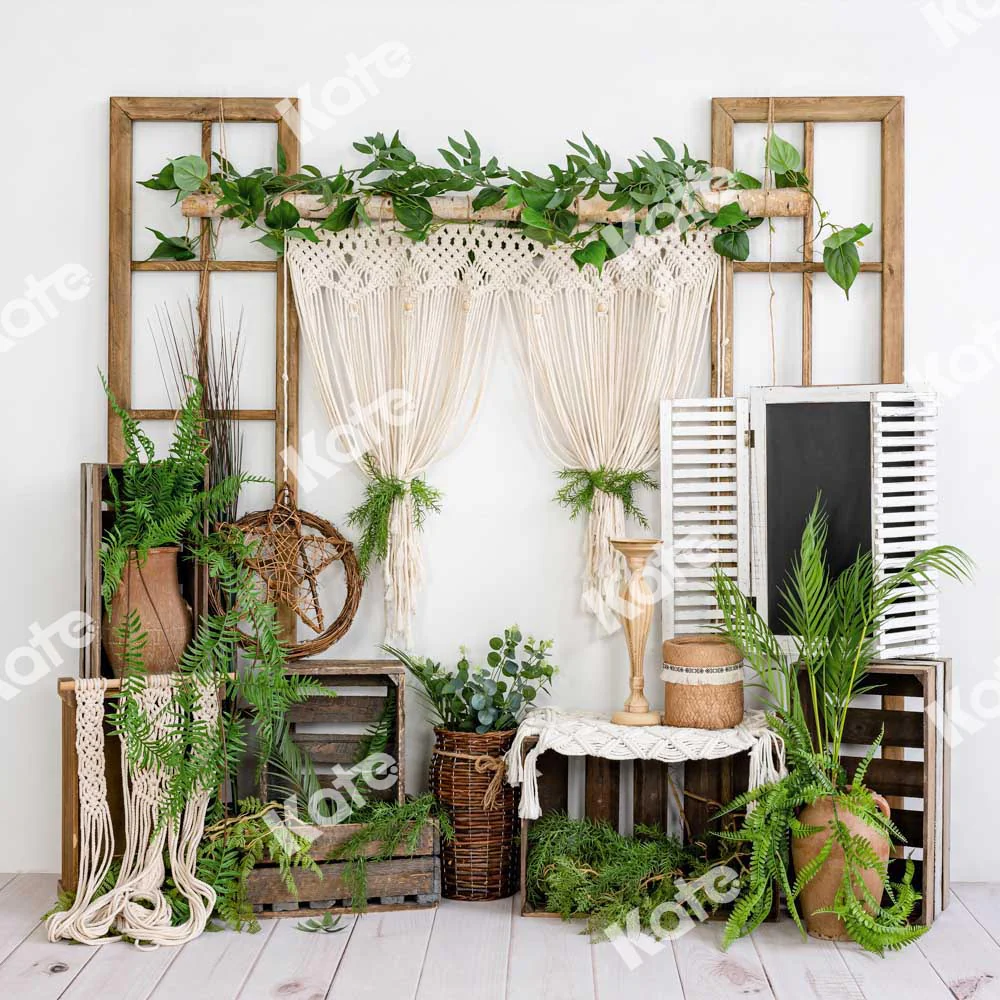 Kate Spring Green Plants Summer Backdrop Designed by Uta Mueller Photography - Image 2