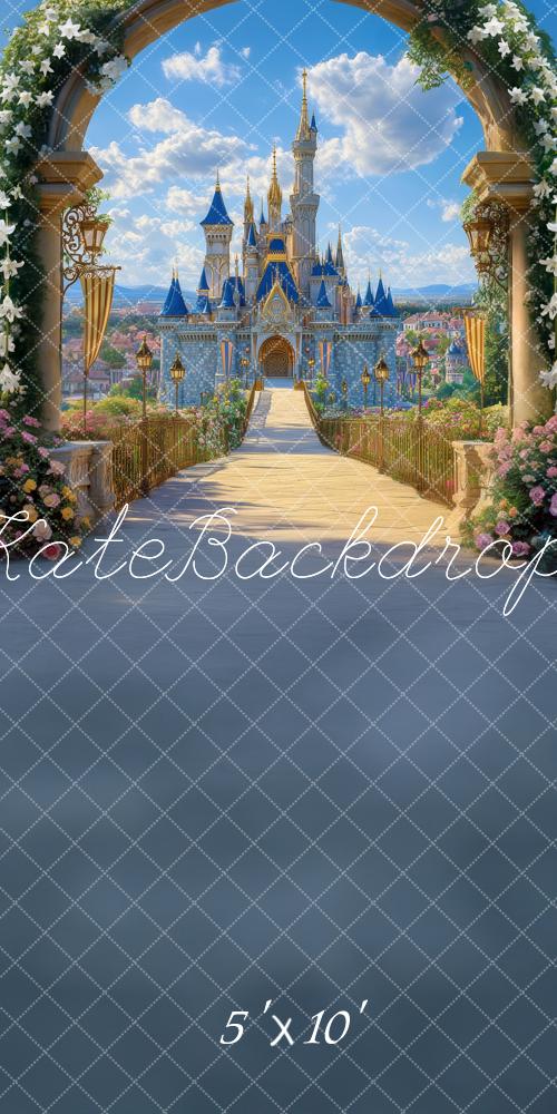 Kate Sweep Fairy Tale Castle Arch Path Backdrop Designed by Mini MakeBelieve