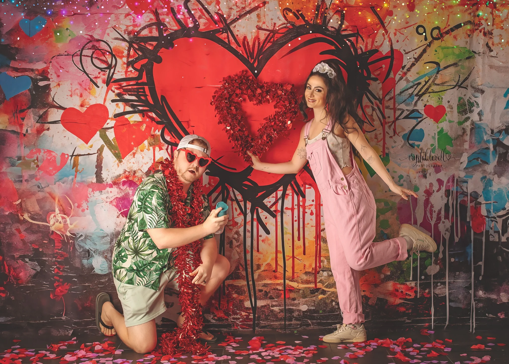 Kate Valentine Love Doodle Backdrop Designed by Chain Photography