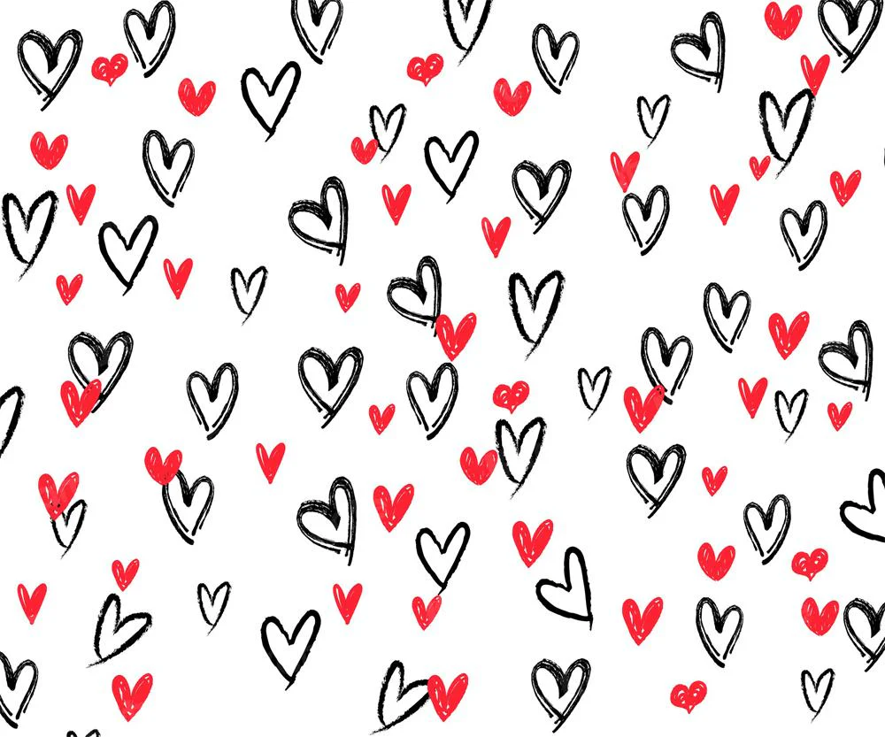 Kate Valentine's Day Red Hearts Backdrop for Photography - Image 8