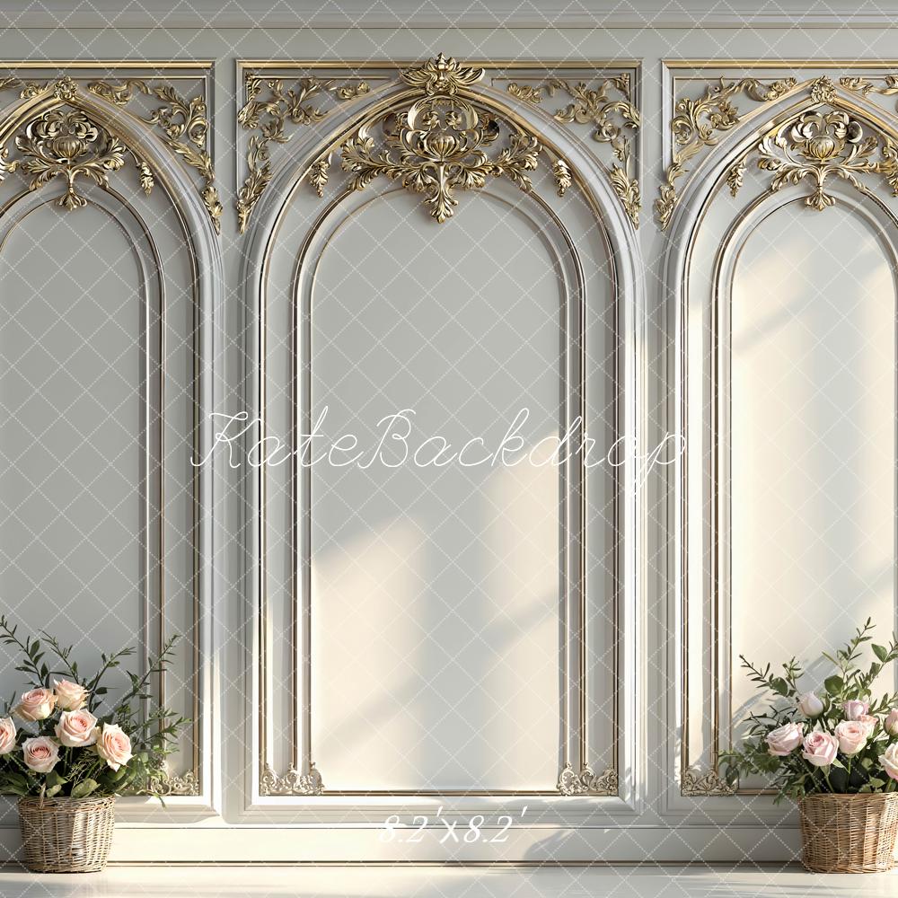 Kate Vintage Wall Gold Arch Backdrop Designed by Mini MakeBelieve - Image 5