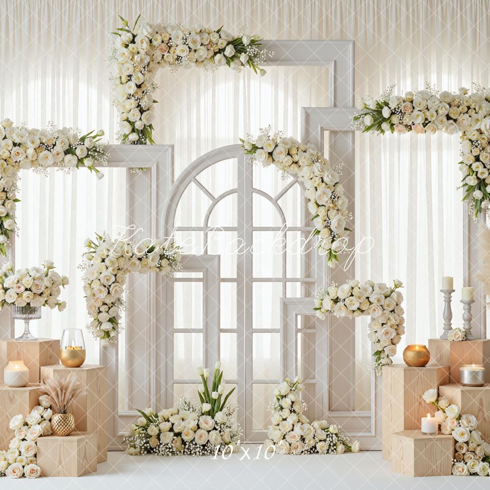 Kate Wedding Boho Window Pampas Backdrop Designed by Mini MakeBelieve - Image 7