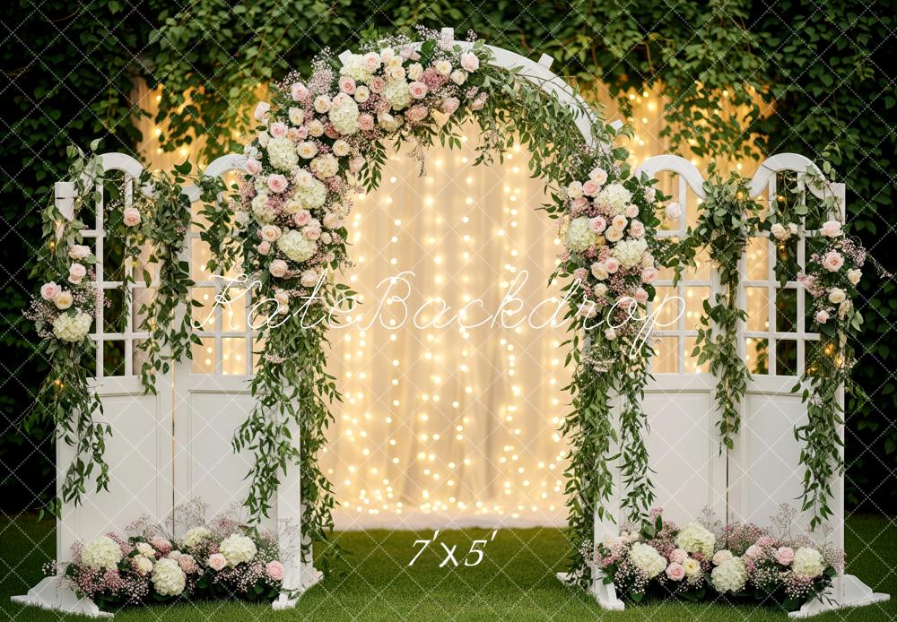 Kate Wedding Garland Greenery Backdrop Designed by Patty Robert