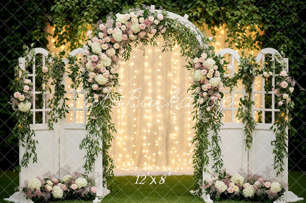 Kate Wedding Garland Greenery Backdrop Designed by Patty Robert - Image 8
