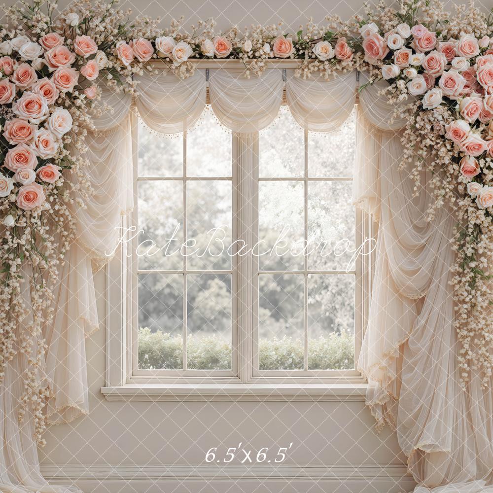Kate Wedding Garland Window Backdrop Designed by Mini MakeBelieve - Image 2