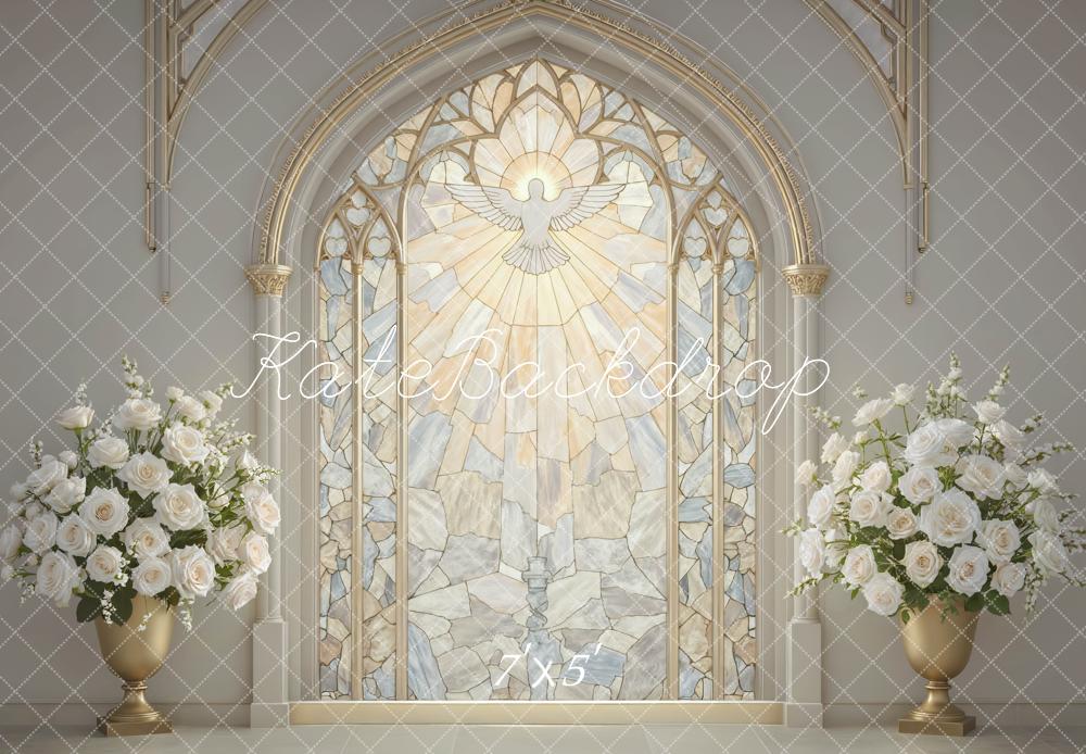 Kate Wedding Stained Glass Arch Backdrop Designed by Mini MakeBelieve