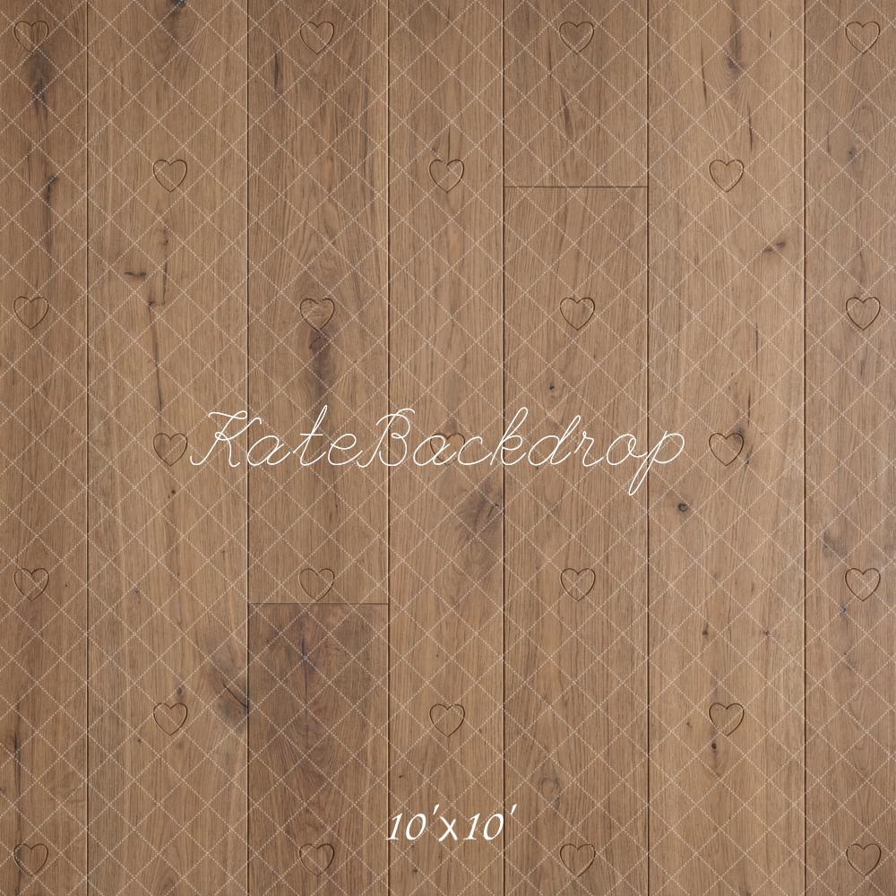 Kate Wood Texture Brown Floor Backdrop Designed by Mini MakeBelieve - Image 7