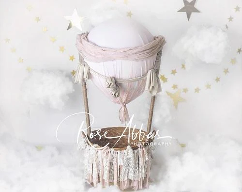 Kate Pink Hot Air Balloon Backdrop Designed By Rose Abbas