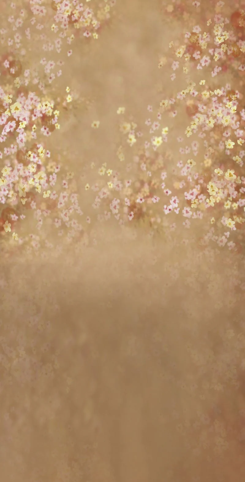 Kate Sweep Brown Shivering Florals Backdrop for Photography